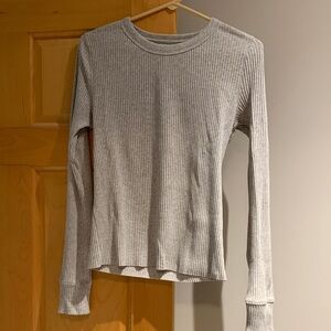 Like new Aerie Ribbed Long Sleeve Tee